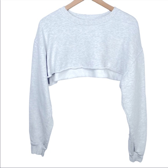 EUC🤍JOAH BROWN🤍RARE DISCONTINUED CROPPED SWEATSHIRT - Picture 13 of 16